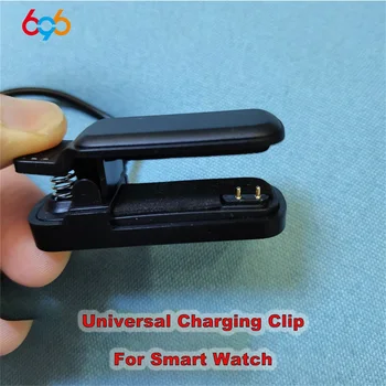 Smart Hodinky 2Pin Nabíjačka, Klip 4 mm 3 mm Univerzálny Nabíjací Dock Kábel Pre Inteligentný Náramok Náramok USB Originálne Nabíjací Kábel